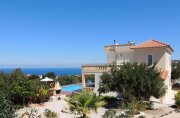 Kampia Chania Erhöhter Meerblick in griechischer Landschaft Haus kaufen